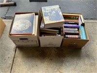 Assortment of vintage books