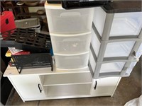 Cabinet, storage containers, other