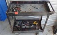 Older roll cart with misc. Tools