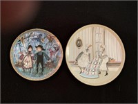 Pair of Decorative Plates by P. Buckley Moss