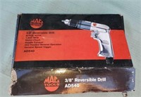 MAC 3/8" Reversible air drill, newer