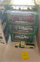 Lot of Collectable Hess Trucks
