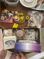 Sets of Miniature Decorative Tea Sets