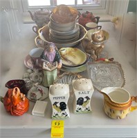 Unique Assortment of Chinaware, Figurines and more