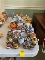 Large Lot of Vases, Salt/Peppers and Creamers