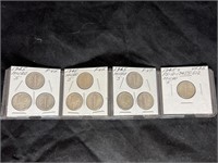 (10) 1945 S MICRO'S MERCURY DIMES