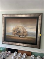 Large Scenery Artwork and Mirror