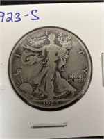 1923-S HALF DOLLAR