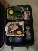 Suitcase full of Collectable Toys, Wallet and More