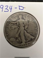 1934-D HALF DOLLAR