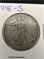 1946-S HALF DOLLAR