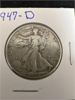 1947-D HALF DOLLAR