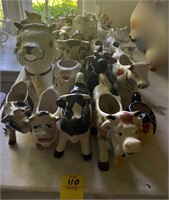 Assortment of Animal Design Glassware Figurines