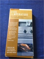 Dual temperature digital roasting Co. monitor