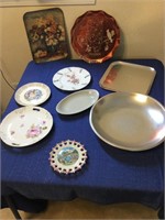 Vintage miscellaneous glassware and serveware.