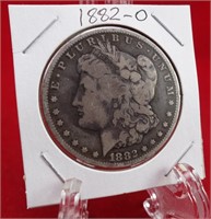 1882-O Morgan Dollar