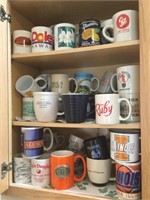 Large lot of miscellaneous mugs bring boxes for