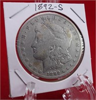 1892-S Morgan Dollar