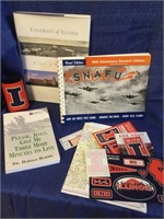 various. university of Illinois  memorabilia