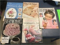 Vintage magazines. Women’s day and every woman’s