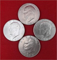 4 - 1972-D Ike Dollars