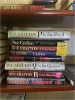 Set of Eight Sue Grafton Books