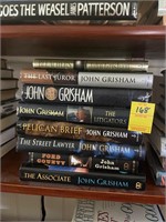 Set of Eight John Grisham Books