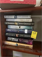 Set of Eight John Grisham Books