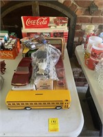 Collectable Toys, Coke Cars, Tractor and more