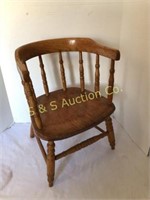 childs wood chair