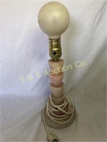 Vintage marble lamp