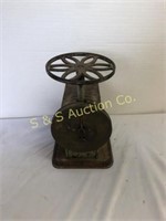 Brass dial scale 10" tall