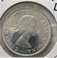 1964 Silver Canadian Dollar