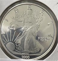 2000 Silver Round .999