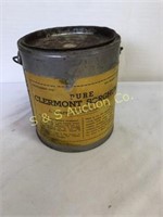 Clermont sorghum tin can