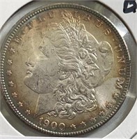 1900-P Morgan Silver Dollar CH BU