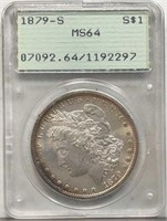 1879-S Morgan Dollar PCGS MS64