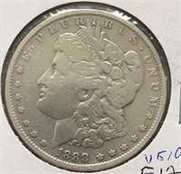 1888-O Morgan Dollar  VG