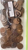 (100) Lincoln Wheat Cents