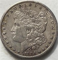 1884-S Morgan Dollar Rare