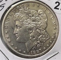 1887-S Morgan Dollar CH-BU