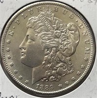 1889-S Morgan Dollar CH-BU DMPL