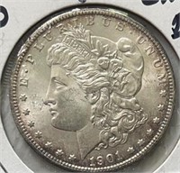 1901-O Morgan Dollar  CH-BU