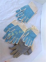 Assorted Gloves & 2-Belt Tool Holders
