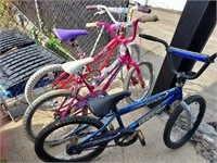 3 kids bikes