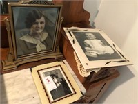 3 Antique Picture Frames