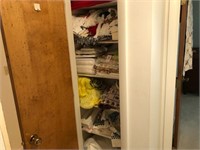 Closet Full of Hand Towels, Linens, Etc.