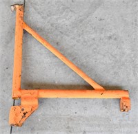 Pipe scaffolding side bracket.