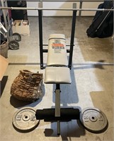 Free Weights & Bench