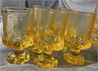 Golden Color Tea Glass 2 sets